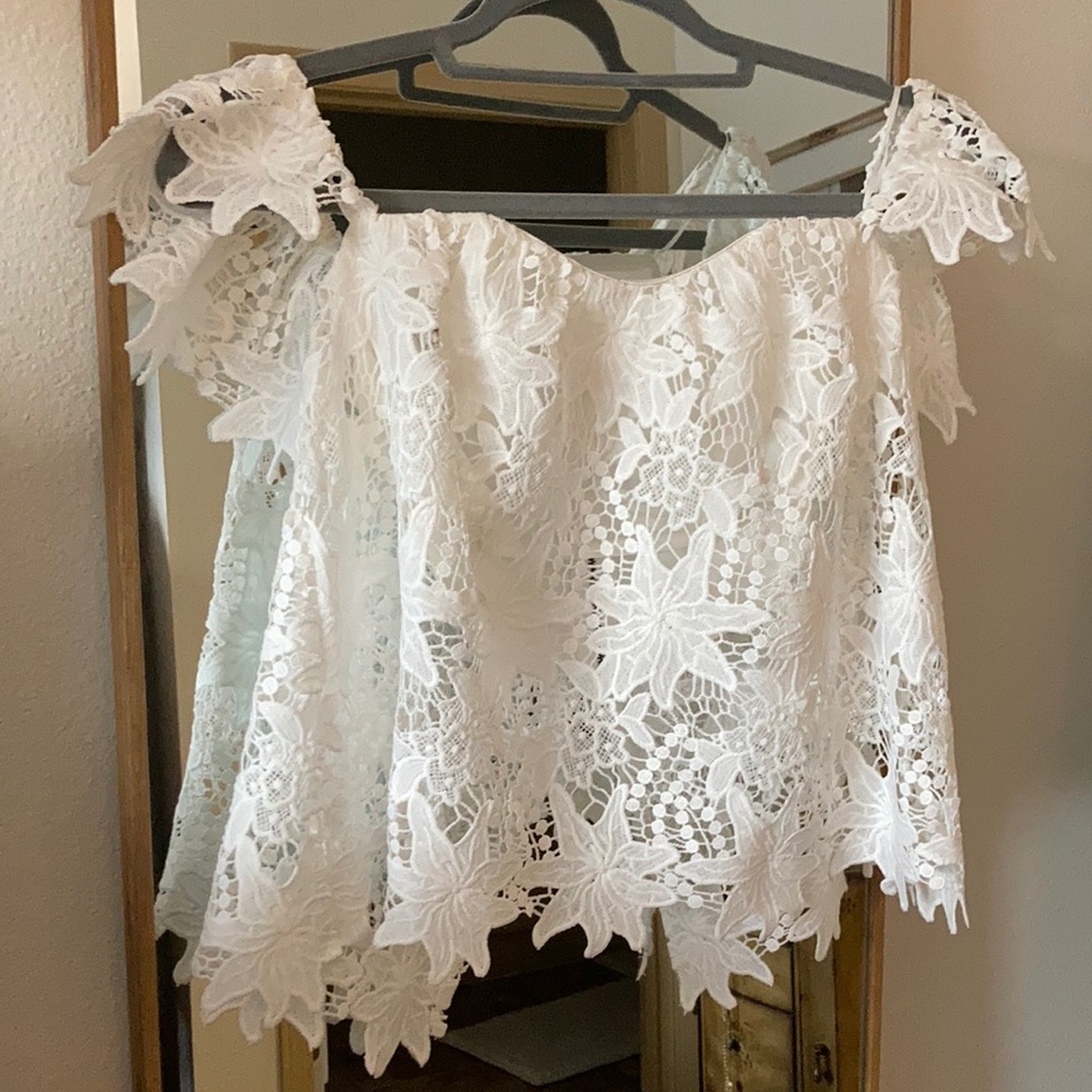 ASRT off the shoulder top